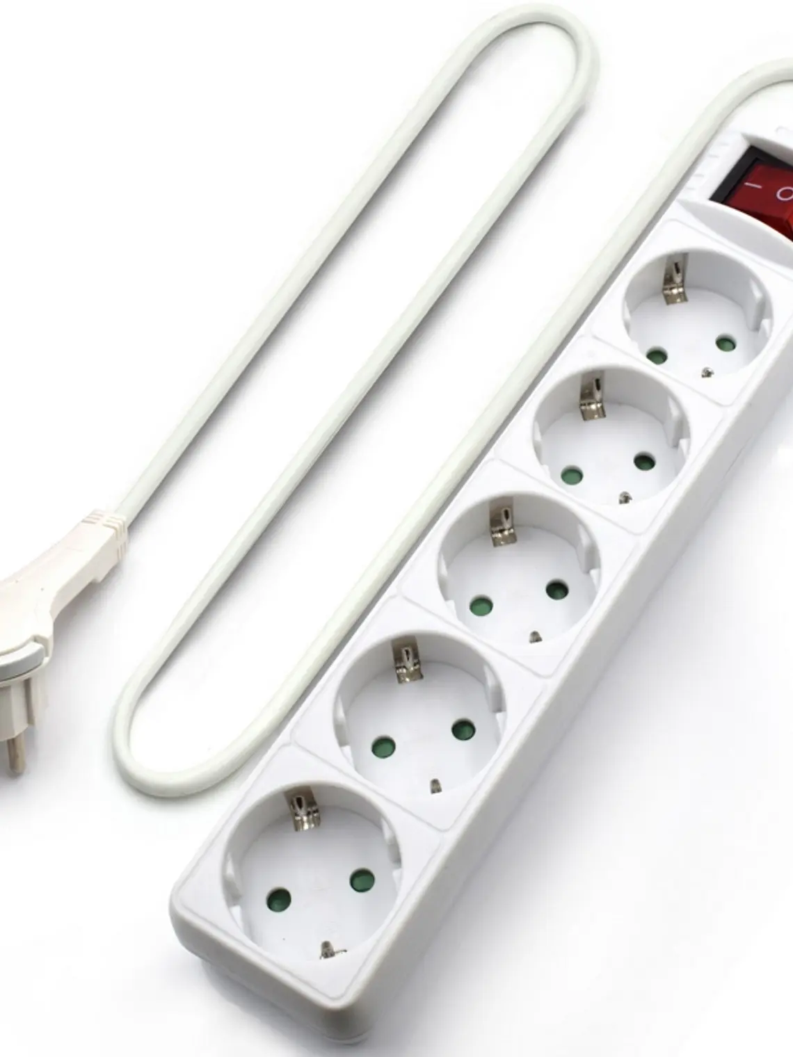 EWENT EW3955  Regleta 5 Tomas / 1 interruptor 1.5m 2
