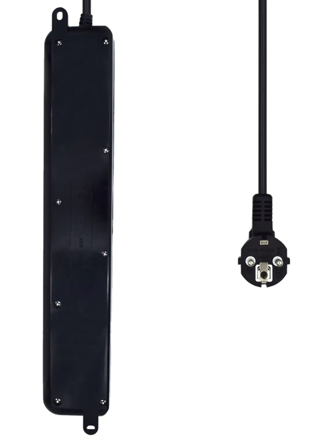 Ewent EW3924 Regleta 6 tomas con proteccion Negro 2