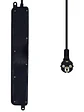 Ewent EW3924 Regleta 6 tomas con proteccion Negro - Miniatura 2
