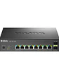 D-Link DMS-1250-10SPL/E Switch 8xMG PoE 2xSFP+ L2 - Miniatura 1