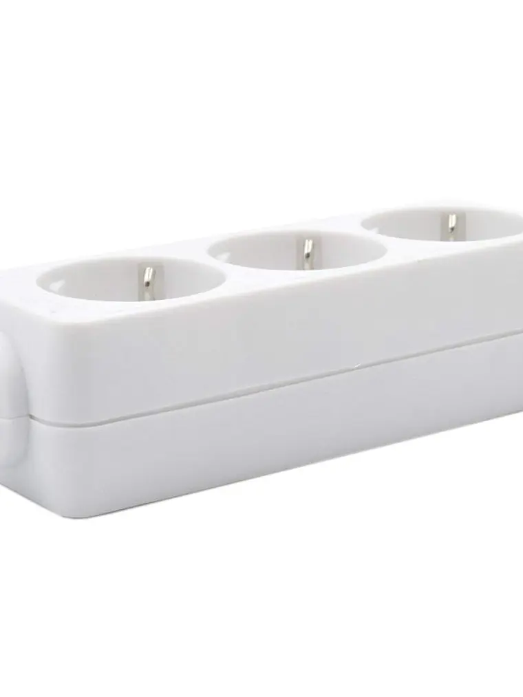 Ewent Ew3958 Regleta 3 tomas Blanco 3