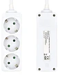 Ewent Ew3958 Regleta 3 tomas Blanco - Miniatura 4