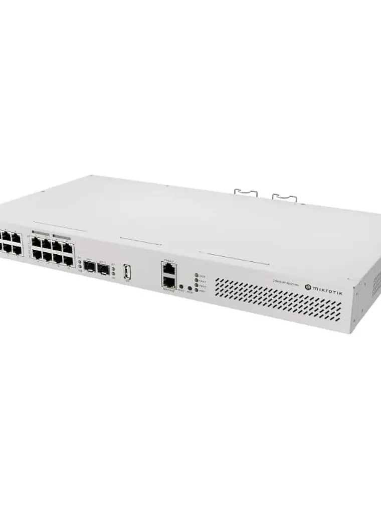 MikroTik CRS418-8P-8G-2S+RM Switch 17xGbE 2xSFP+ 1