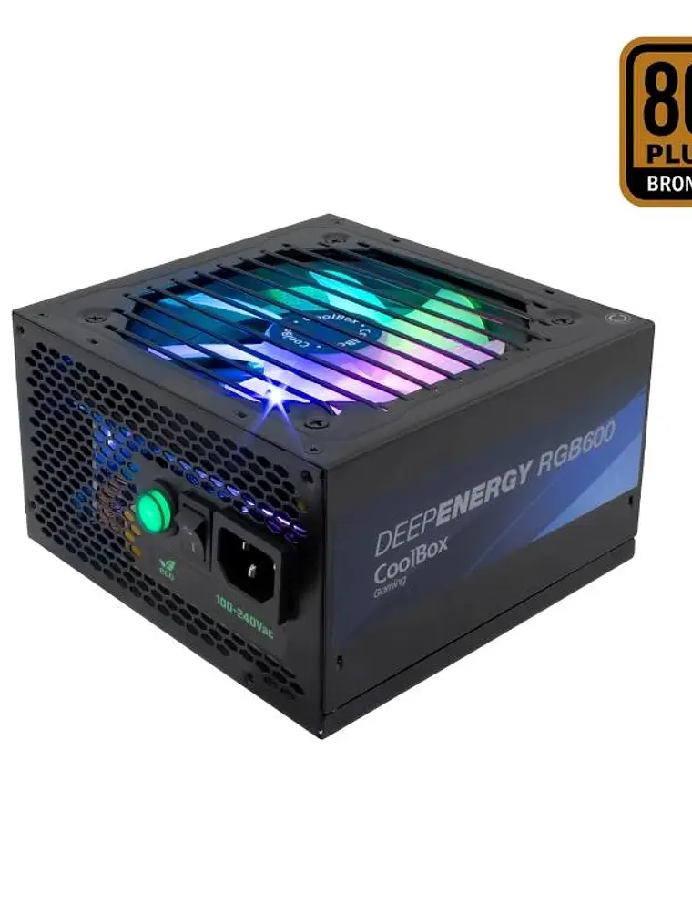 Coolbox Gaming Fuente Alimentacion 600 W 80+Bronze 1