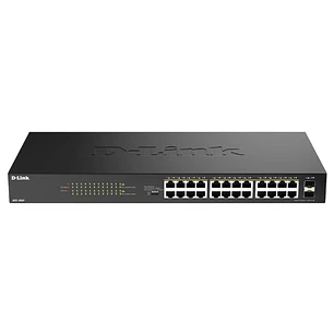 D-Link DGS-1026P/E Switch 24xGbE PoE+ 2xSFP