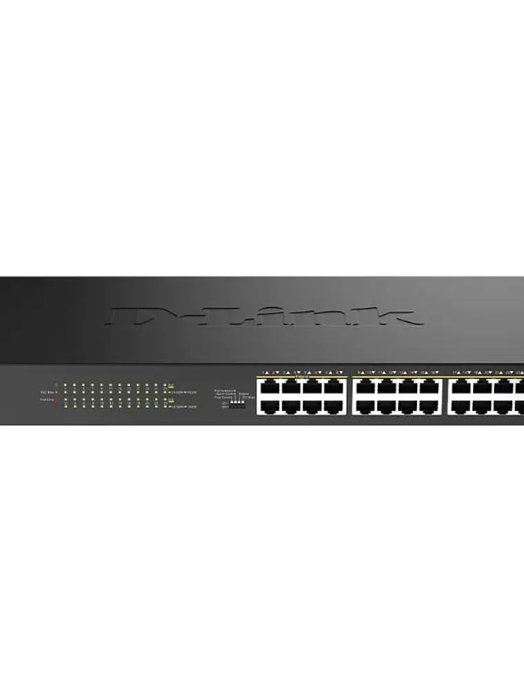 D-Link DGS-1026P/E Switch 24xGbE PoE+ 2xSFP 1