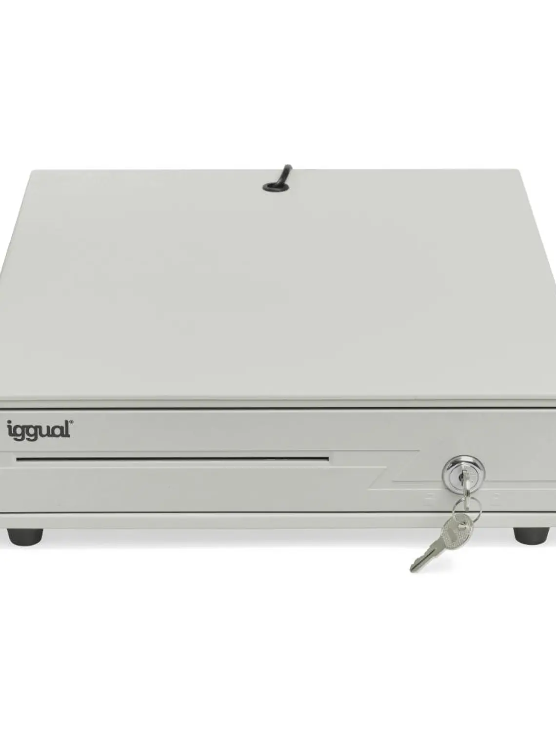 iggual Cajón portamonedas IRON-10W 38cm 4+6 blanco 4