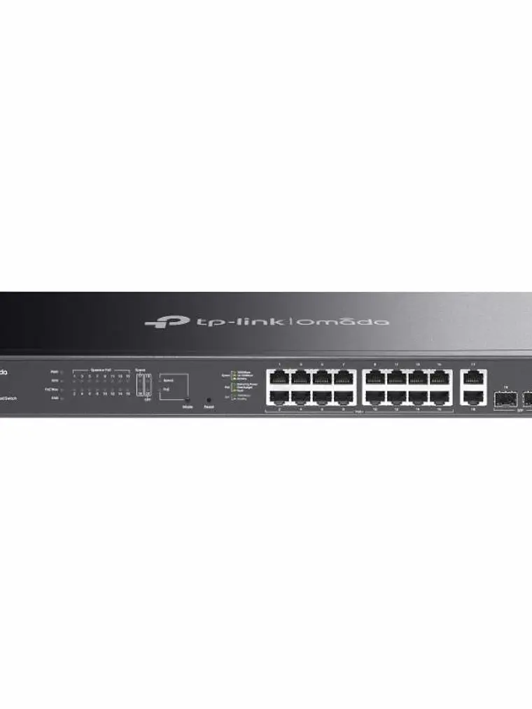 TP-Link ES220GMP Switch 16xG PoE+ 2xG 2xSFP 250W 1