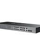TP-Link ES220GMP Switch 16xG PoE+ 2xG 2xSFP 250W - Miniatura 2