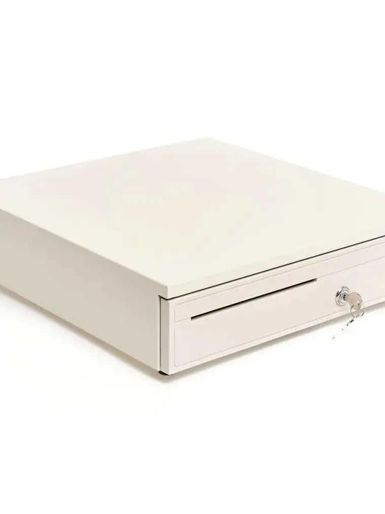 iggual Cajón portamonedas IRON-30W 42cm 5+5 blanco 3