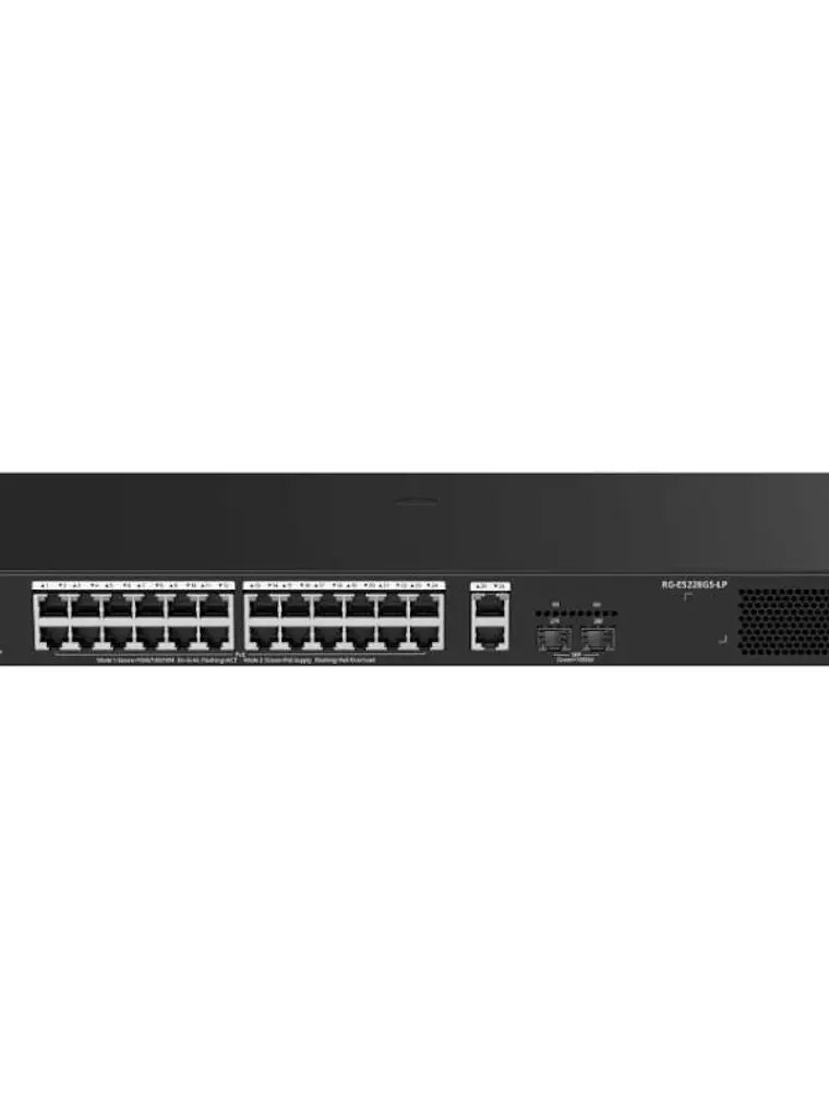 Reyee ES228GS-LP Switch 26xGbE (24 PoE) 250W 2xSFP 1