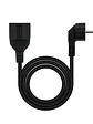 Nanocable Cable Alim. Alargador schuko negro 5 M - Miniatura 2