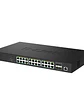 D-Link DMS-1250-28P/E Switch 24mG PoE 4x10 SFP+ - Miniatura 3