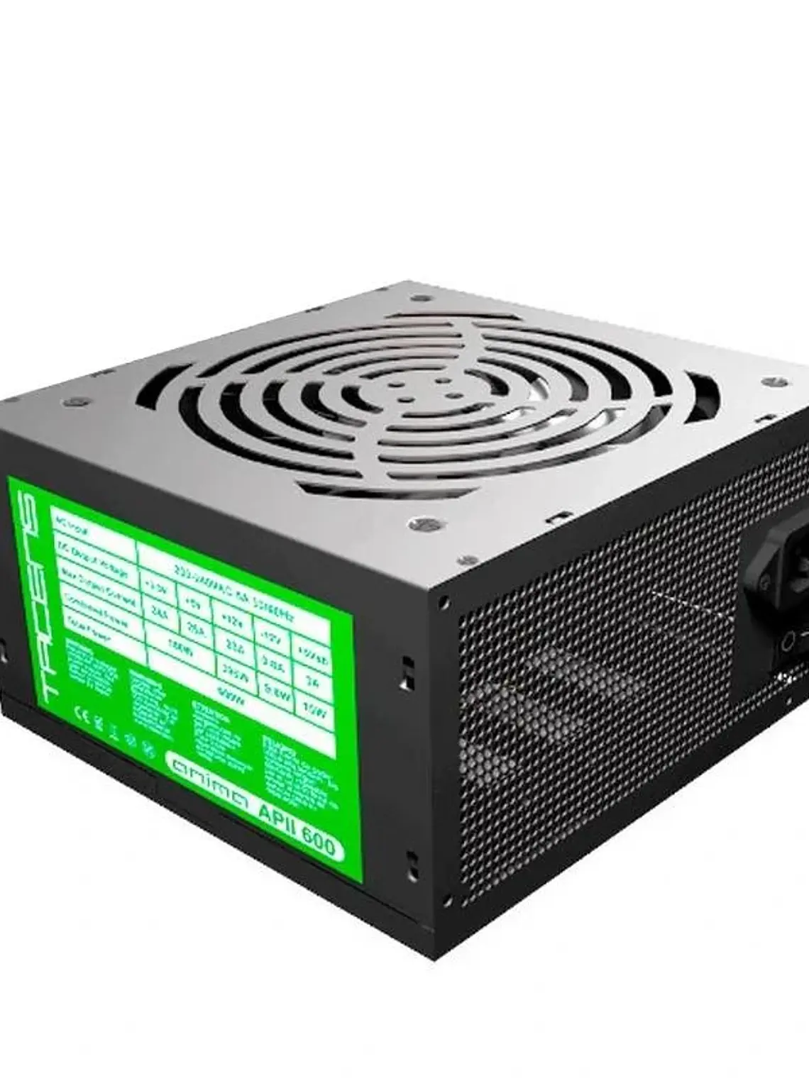 TACENS ANIMA APIII600 600W PSU FULL SAFETY BLACK 1