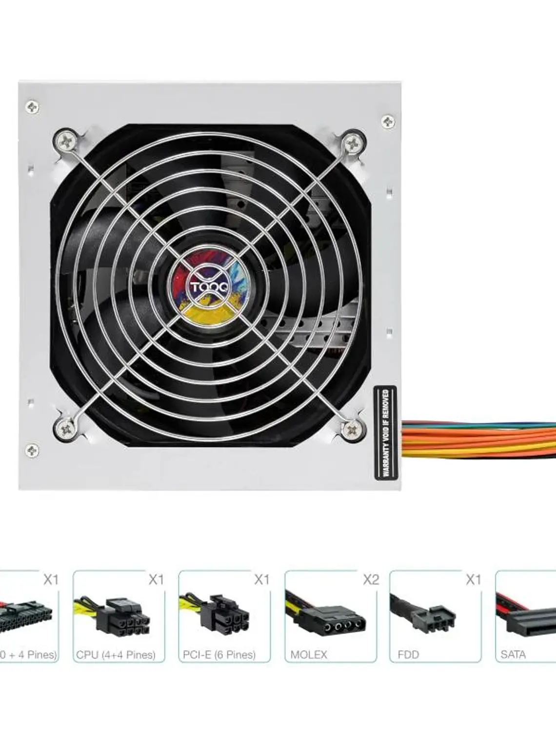Tooq Fuente Alimentación TQAPOLO-550SP 550W 4