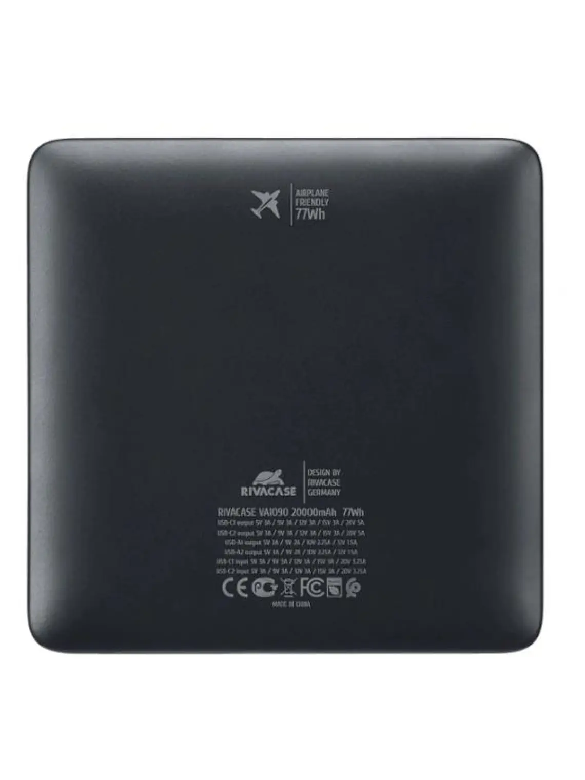 RIVACASE VA1090 powerbank 20000mAh Turbo PD 100W 4