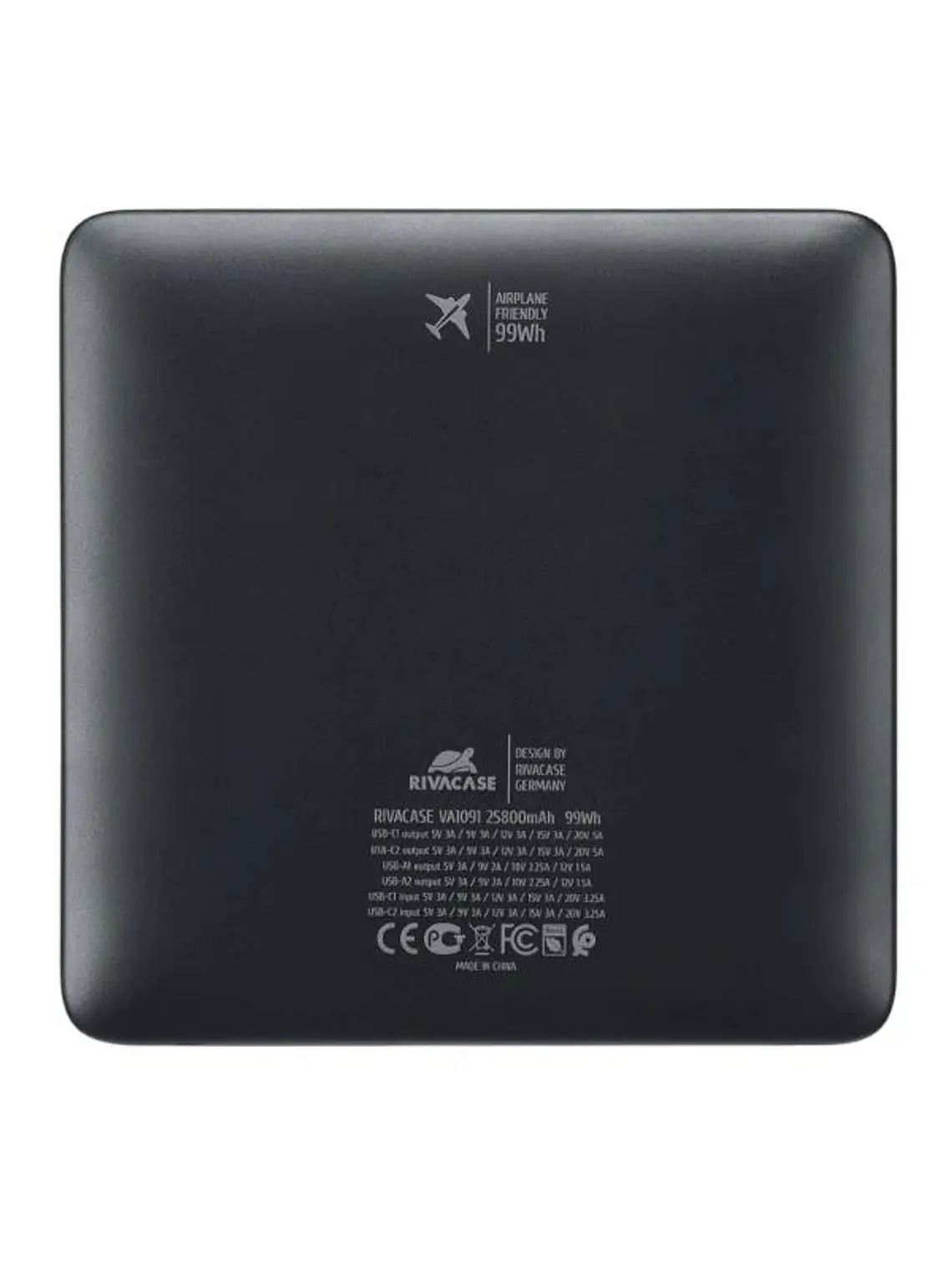 RIVACASE VA1091 powerbank 25800mAh Turbo PD 100W 4