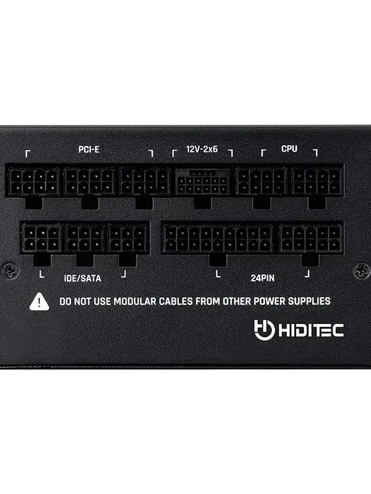 Hiditec Fuente GDX750 V3 80PLUS Gold Atx 3.1 PCIe 4