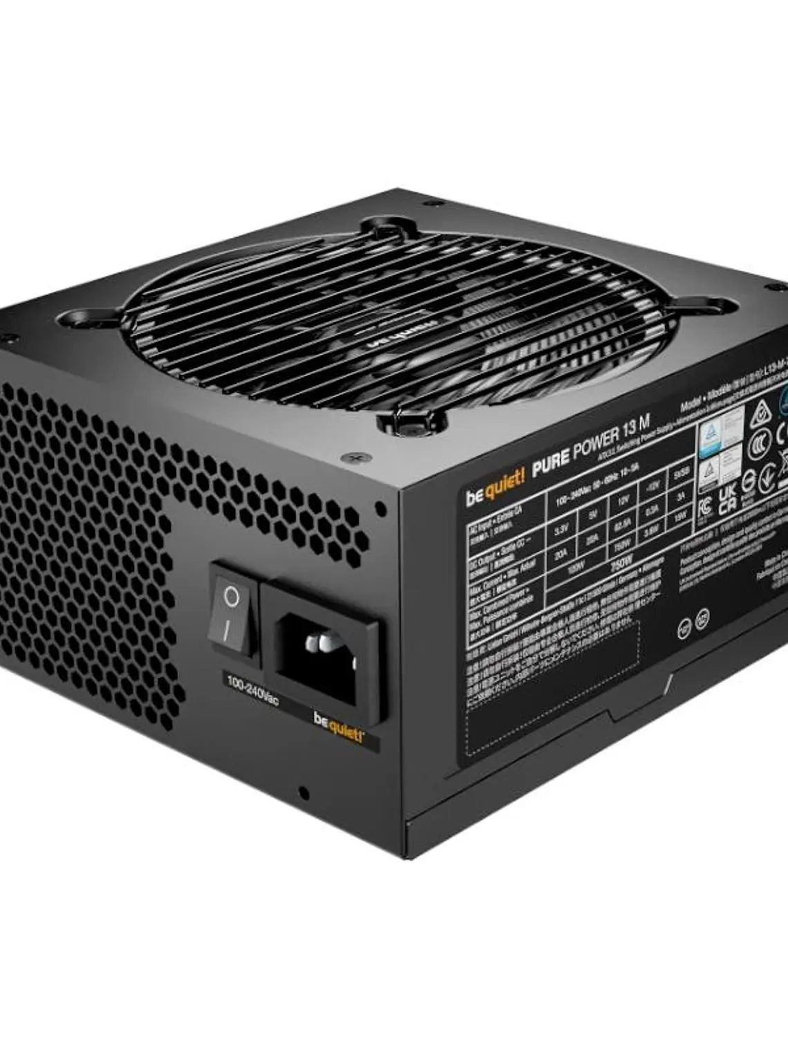 be quiet! Fuente PURE POWER 13M 750W 2