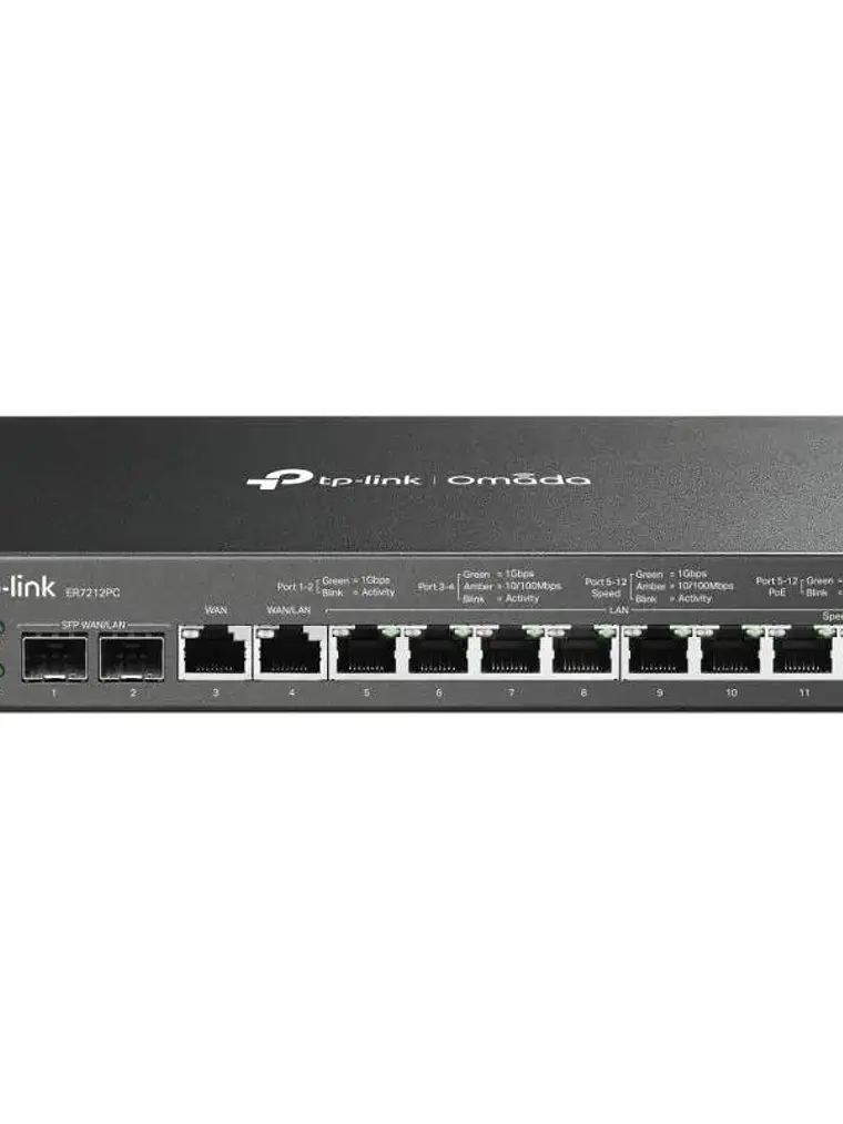 TP-Link ER7212PC Router 8xGbE 2xGb SFP 1xGbE WAN 1