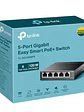 TP-Link TL-SG105MPE Switch 5xGbE (4PoE+) Metal - Miniatura 3