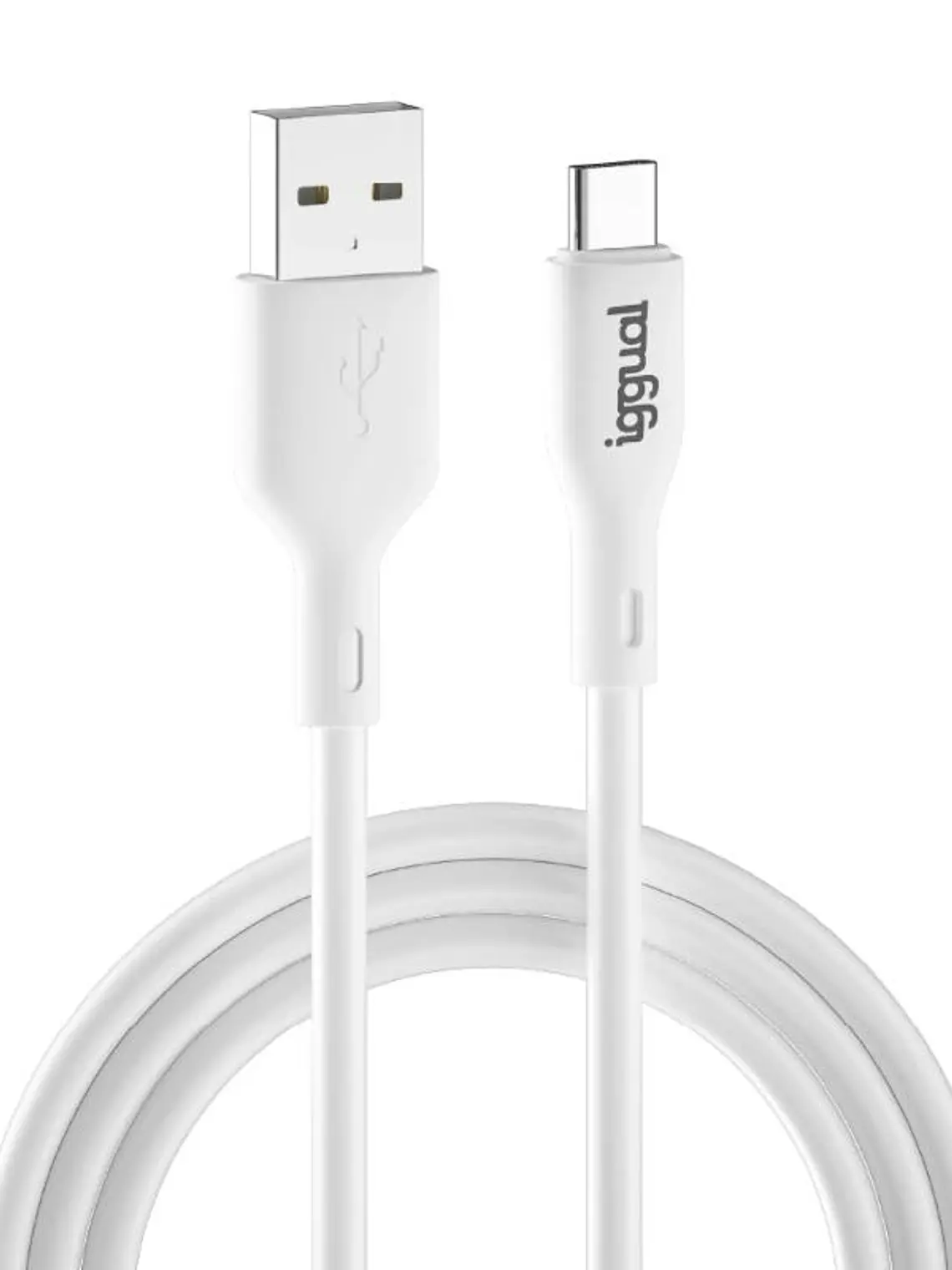 iggual cable USB-A/USB-C 100 cm blanco 1