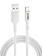 iggual cable USB-A/USB-C 100 cm blanco - Miniatura 1