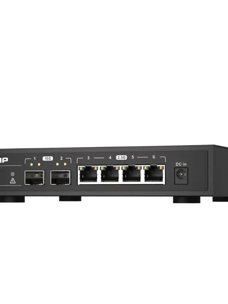 QNAP QSW-2104-2S Switch 2x10GbE SFP+ 4x2.5GbE 3