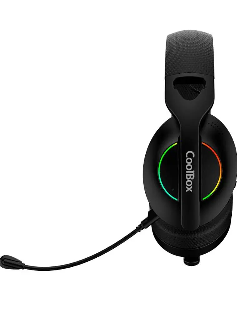 Coolbox Gaming Auriculares Diadema Mic WB01 RF+BT 2