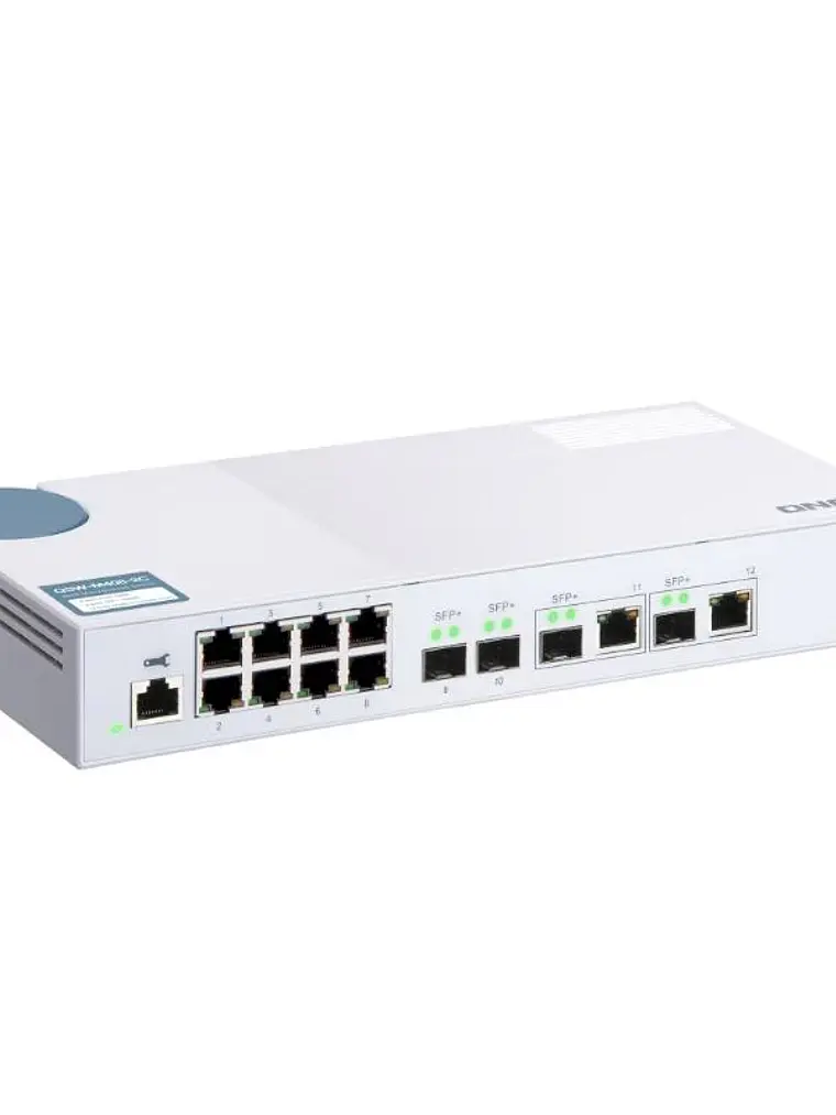 QNAP QSW-M408-2C Switch 8xGbE 2x10GbE Combo 2