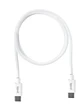 iggual Cable USB-C/USB-C 100 cm blanco Q3.0 3A 60W - Miniatura 2