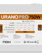 NOX Fuente ATX Urano PRO 750W Bronze Blanco - Miniatura 4
