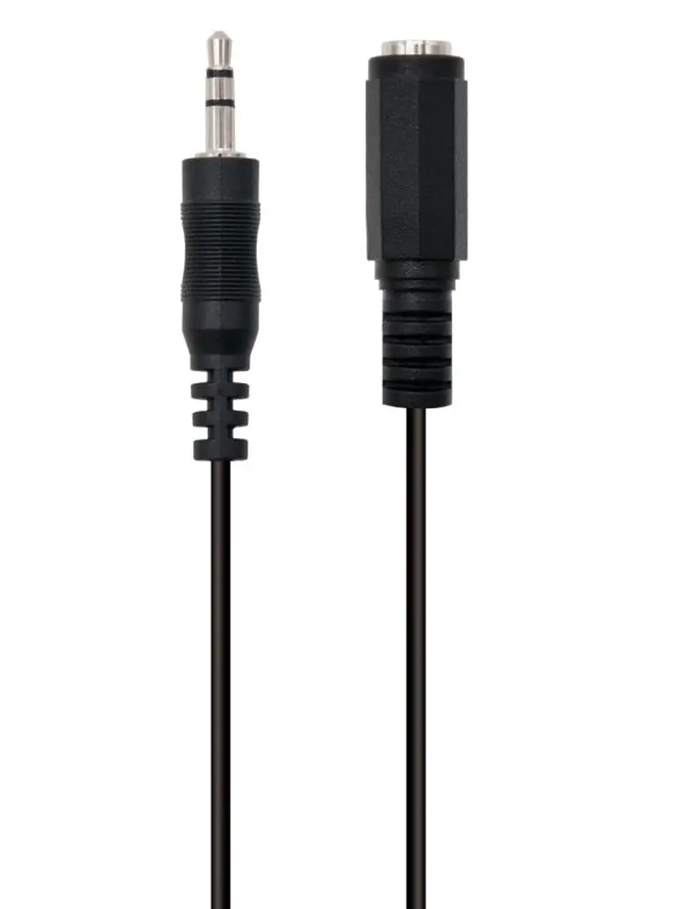 Ewent Cable Audio Estereo 3,5mm/M y 3,5mm/H - 10mt 1