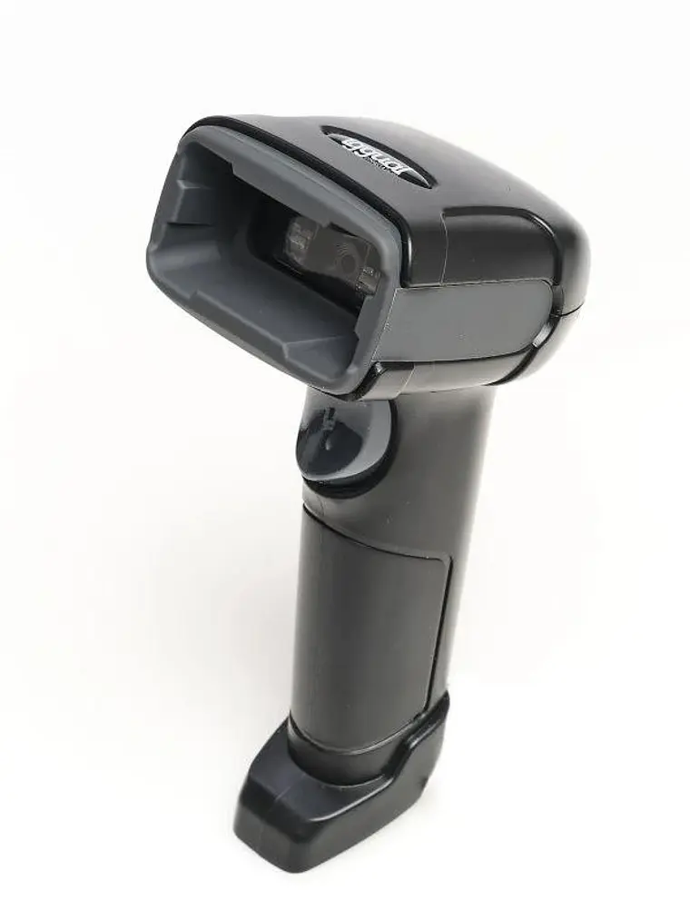 iggual Lector código barras 2D USB con soporte 2