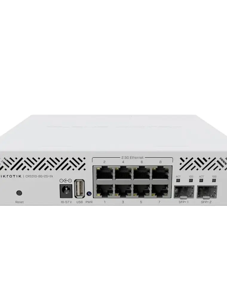 MikroTik CRS310-8G+2S+IN Switch 8x2.5GbE 2xSFP+ 2