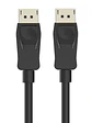 Ewent Cable Displayport 4k @ 60hZ, A/A AWG28, 3mt - Miniatura 1