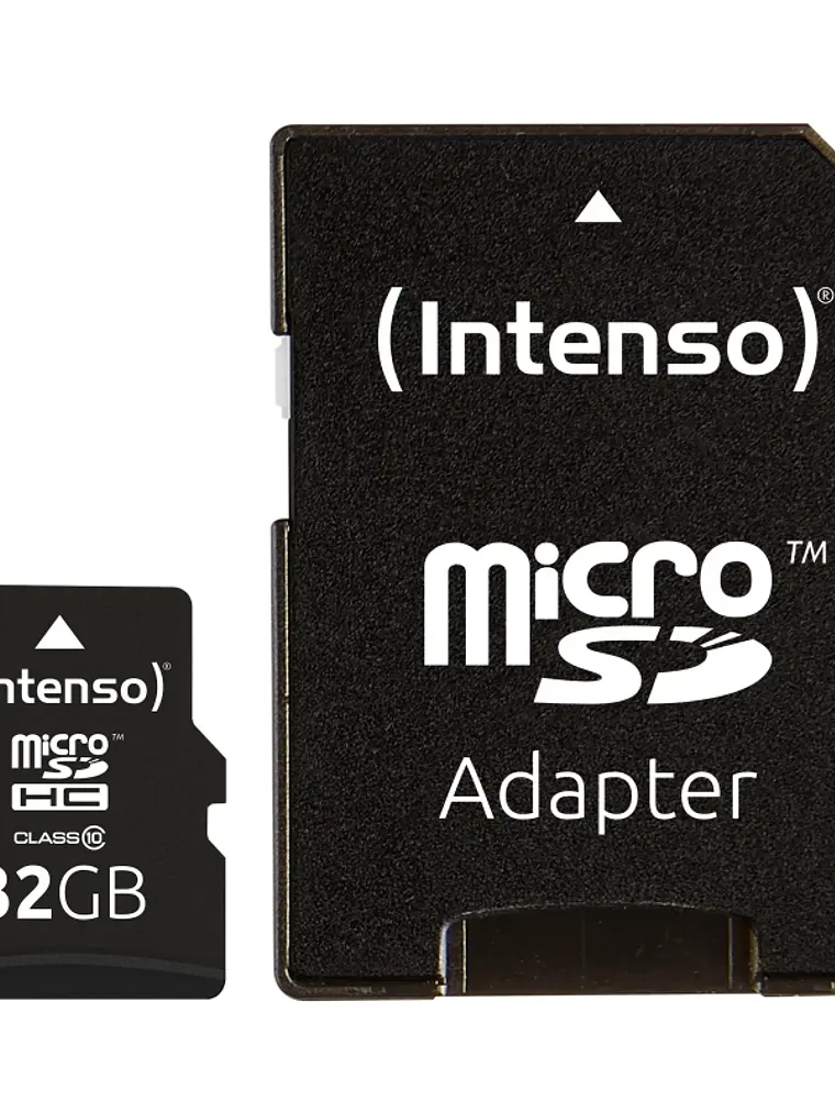 Intenso 3413480 Micro SD clase 10 32GB c/adapt 1