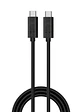 Ewent Cable USB-C Carga Rápida 60W 10Gbps,4K 1m - Miniatura 2