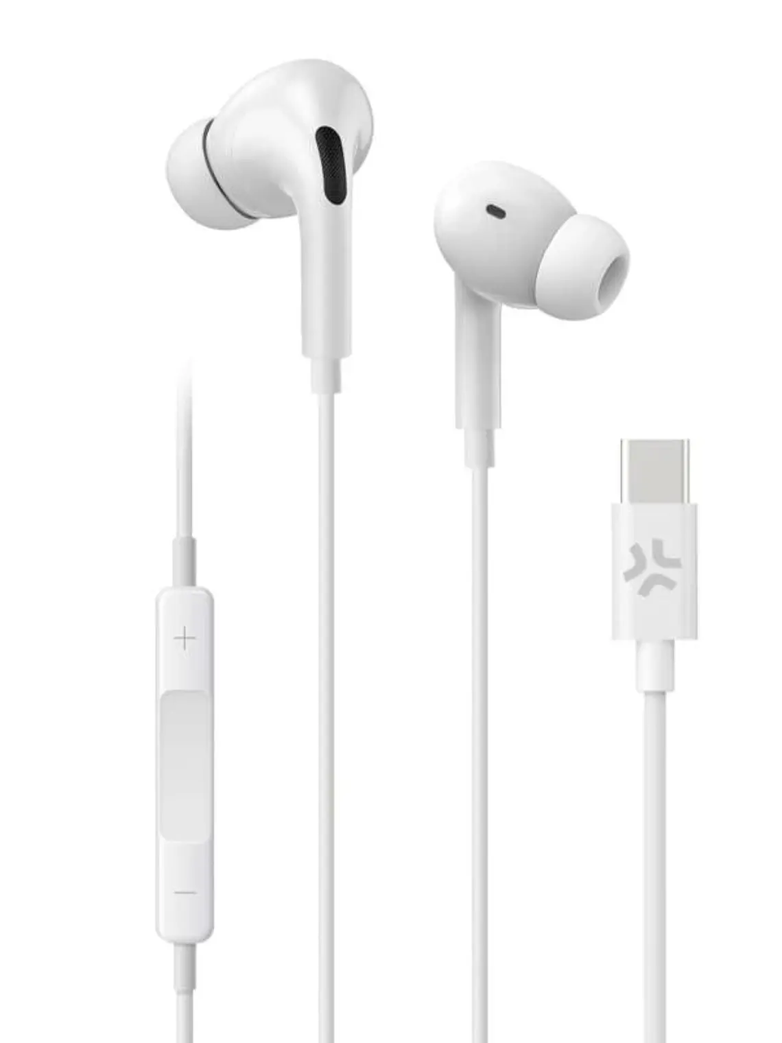 Celly Auriculares cable Usb-C Blanco 1