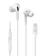 Celly Auriculares cable Usb-C Blanco - Miniatura 1