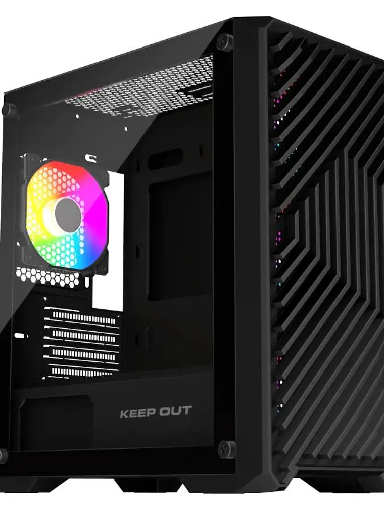 Keep Out Caja M-Atx XC-220 ARGB 4FANS Usb3.0 Black 3