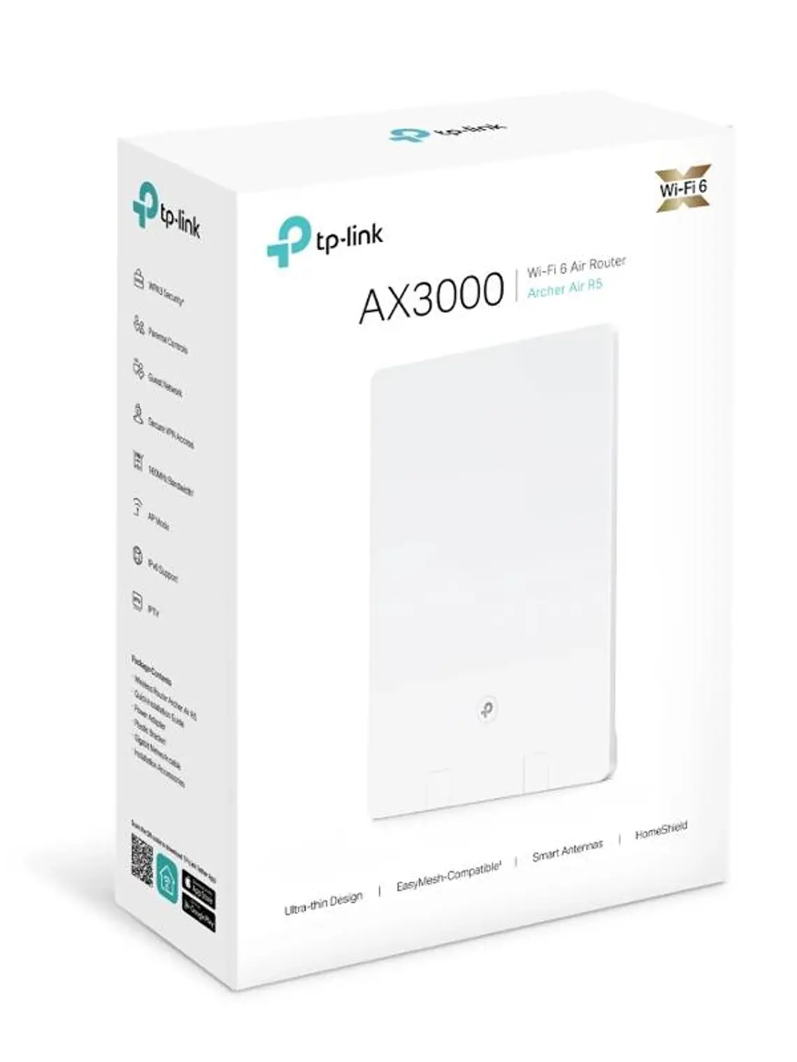 TP-Link Archer Air R5 Router WiFi6 AX3000 1xWAN 4
