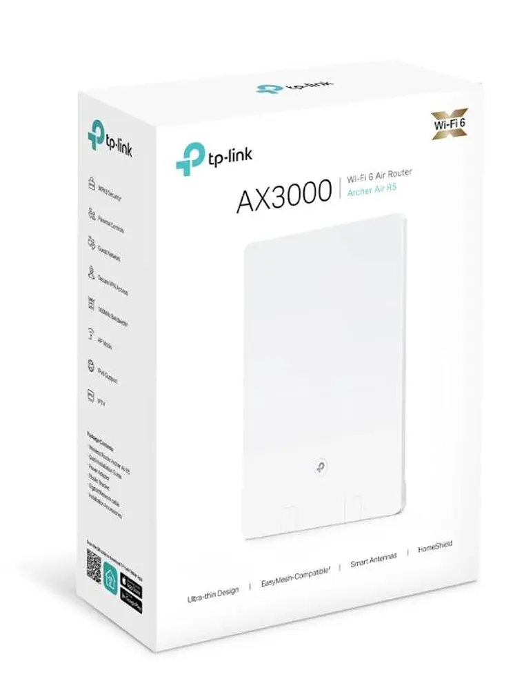 TP-Link Archer Air R5 Router WiFi6 AX3000 1xWAN 4