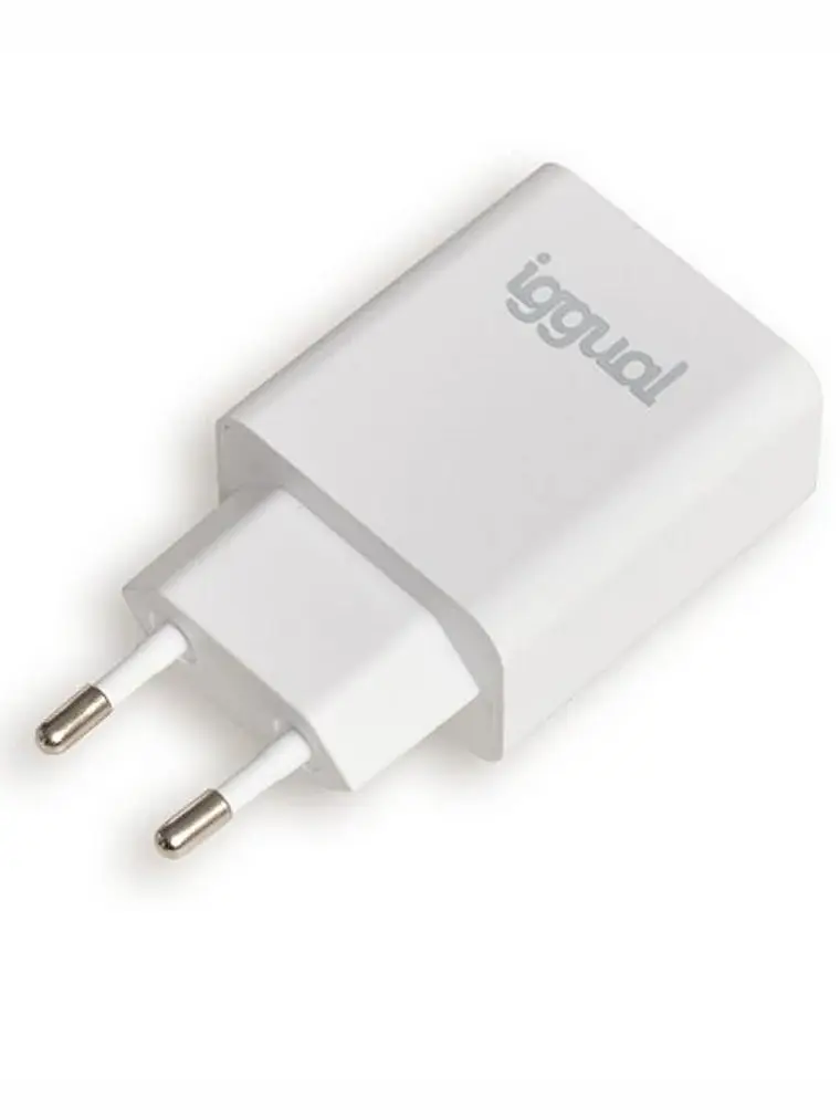 iggual Cargador rápido USB PD tipo C 20W 3