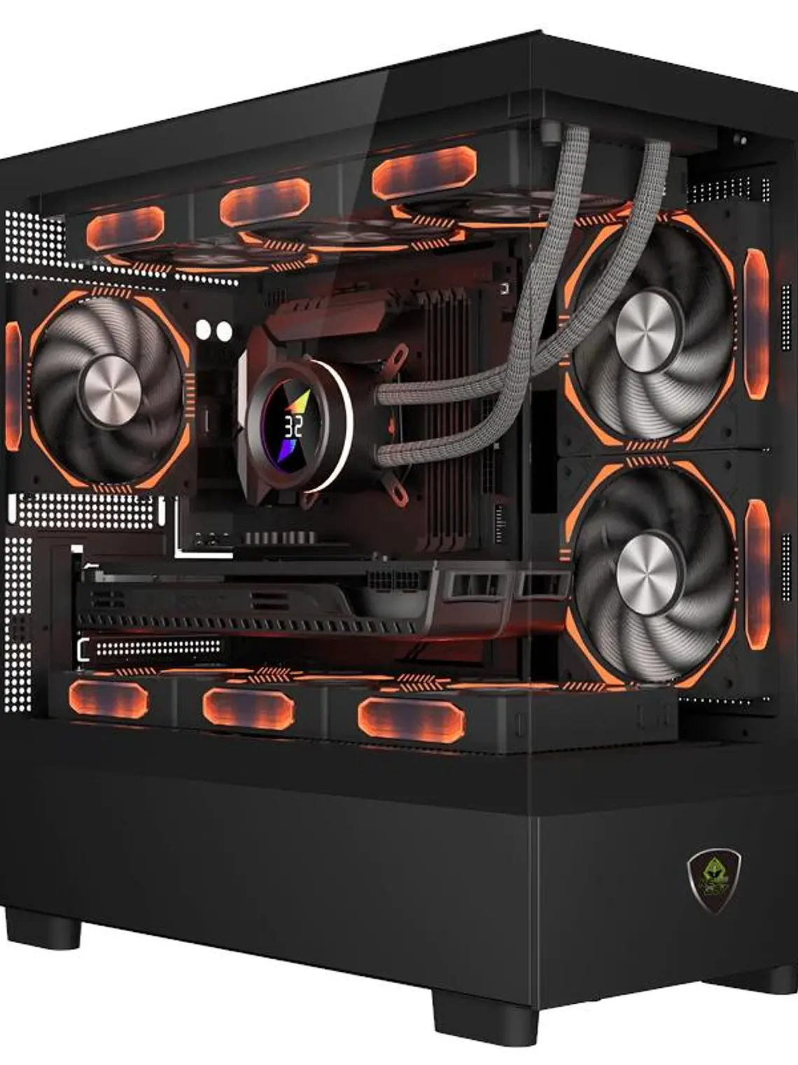 Keep Out Caja M-atx XC-301 3FANS Usb3.0 Glass 3