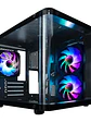 COOLBOX CHASIS MATX GM100 CRISTAL 3XVENT.ARGB - Miniatura 1