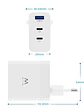 EWENT Cargador carga rapido 65w usb-c y usb-a - Miniatura 3