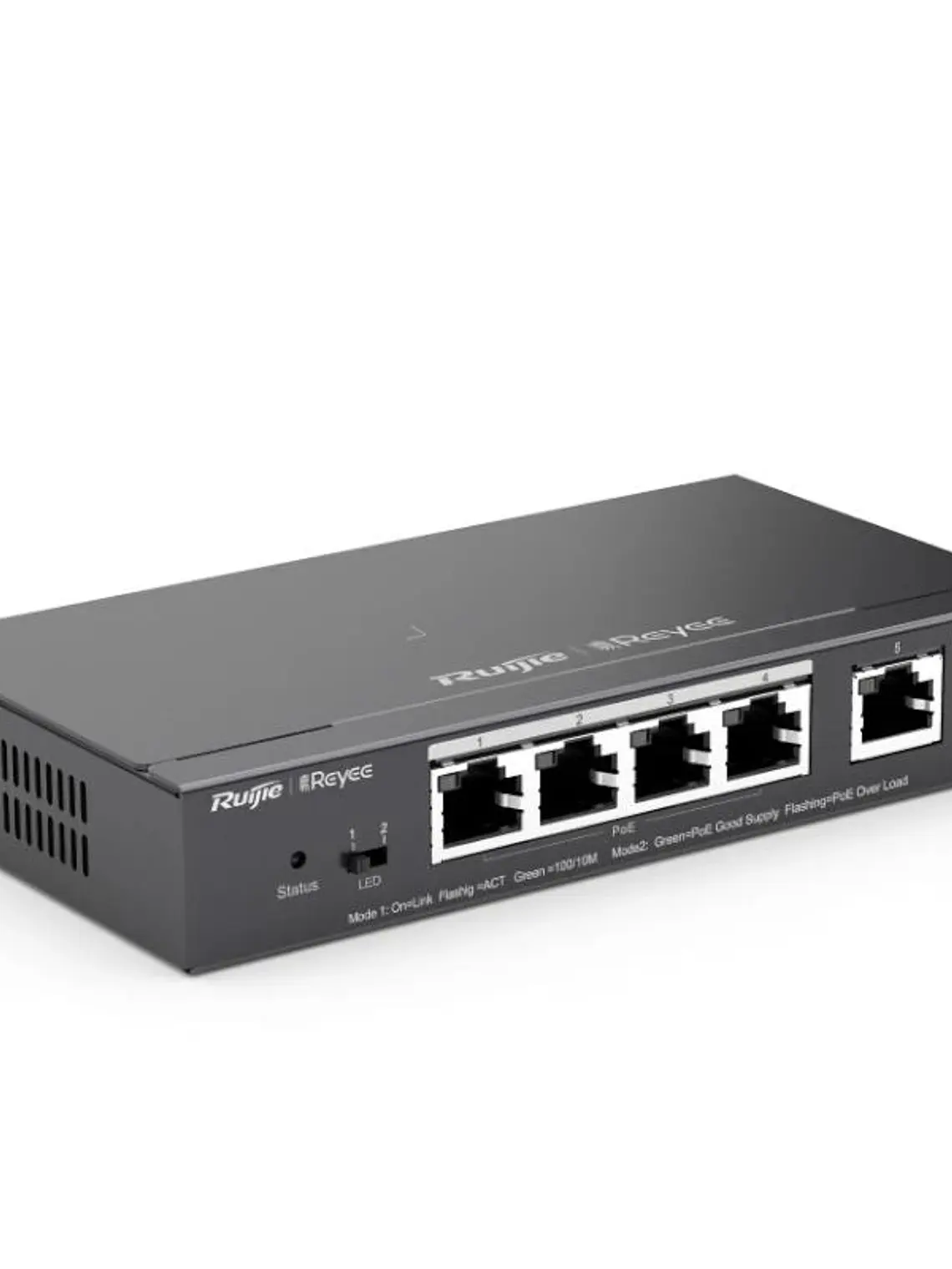 Reyee Switch 5xGb RJ45 (4 PoE/POE+) 54W Steel 3