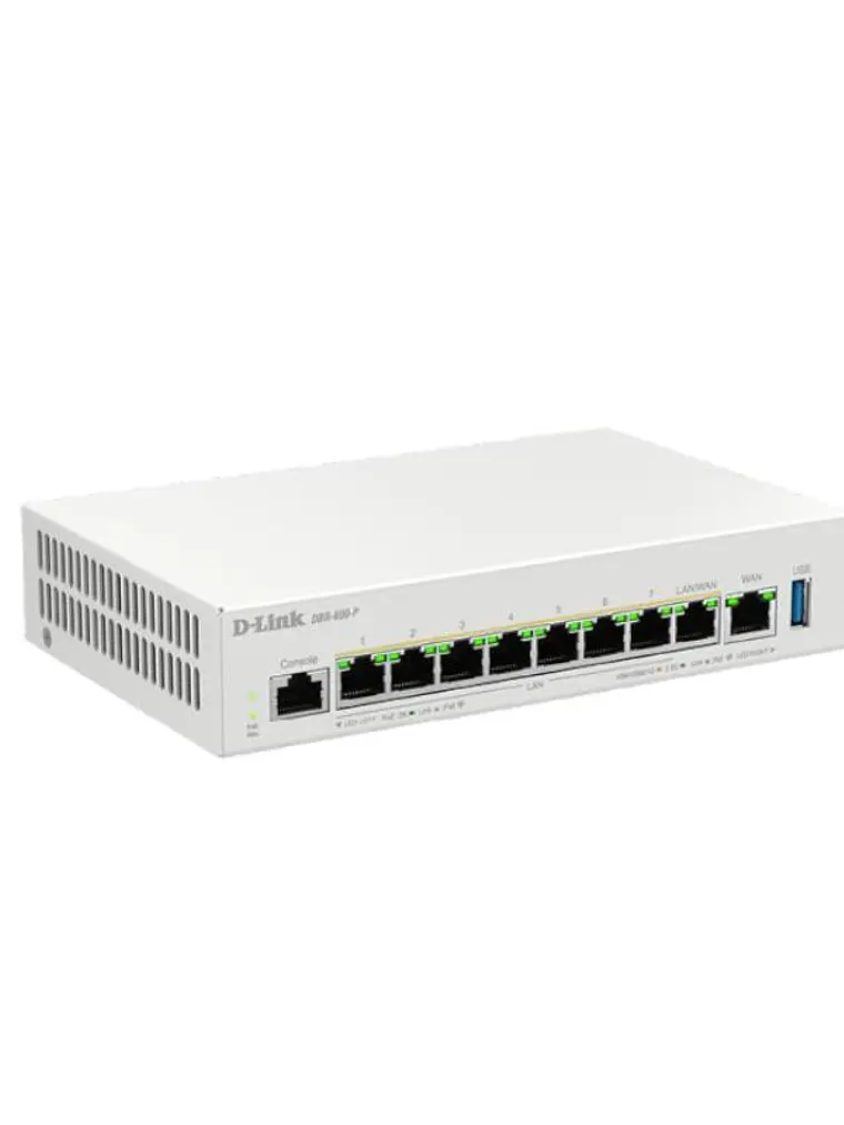 D-Link DBR-600-P Router PoE 9x2.5G 120W 2