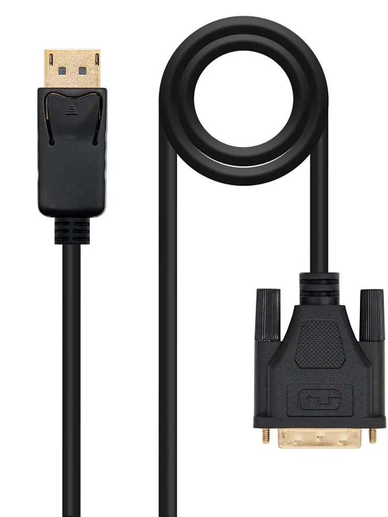Nanocable Cable Conversor DP a DVI 1 M Negro 1